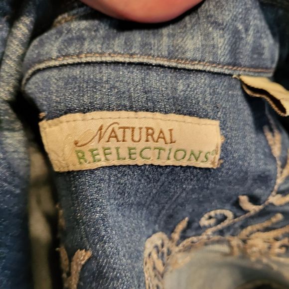 EMBROIDERED DENIM JACKET - Picture 4 of 4